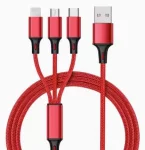 USB кабель зарядки 3в1 Type C iPhone Lightning Microusb 2.4 А