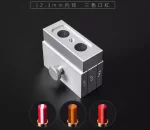 Алюминиевая форма "Серебро" на 2 отверстия