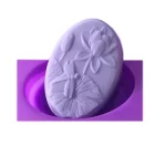 Силиконовая форма "цветок" M50