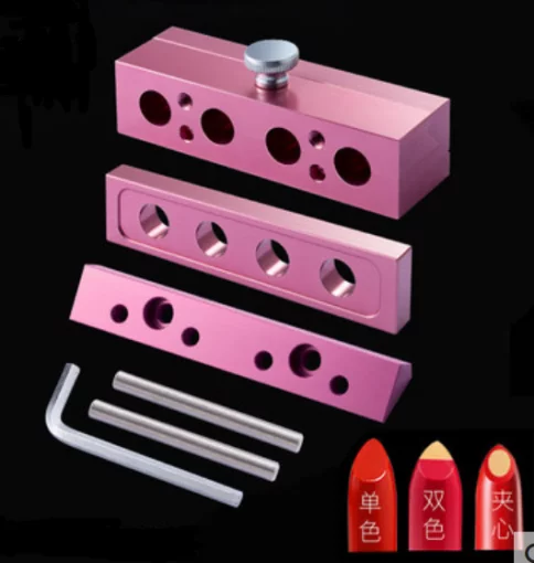 Алюминиевая форма "Розовая" на 4 отверстия