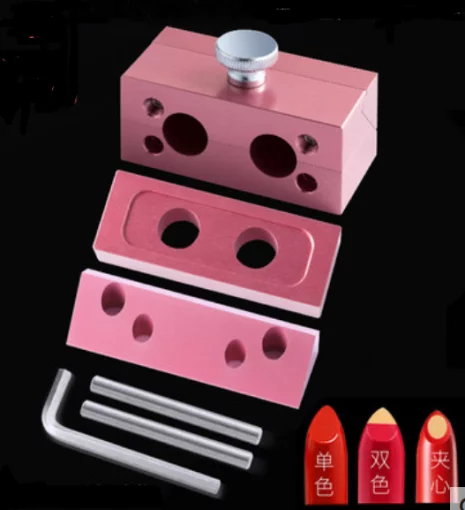 Алюминиевая форма "Розовая" на 2 отверстия