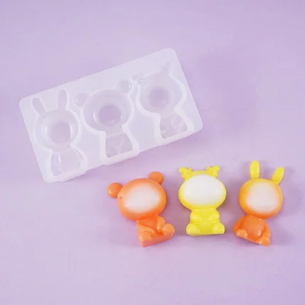 Силиконовая форма "медведь 3"