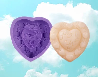 Силиконовая форма "Сердце" M69